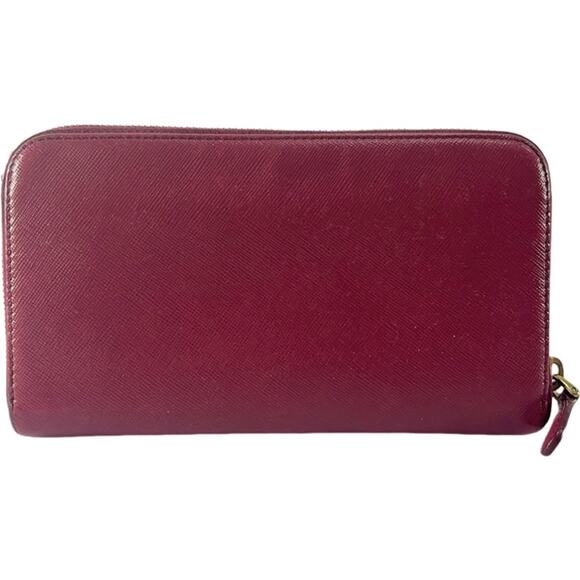 PRADA Saffiano Long Zip Wallet - Picture 2 of 8